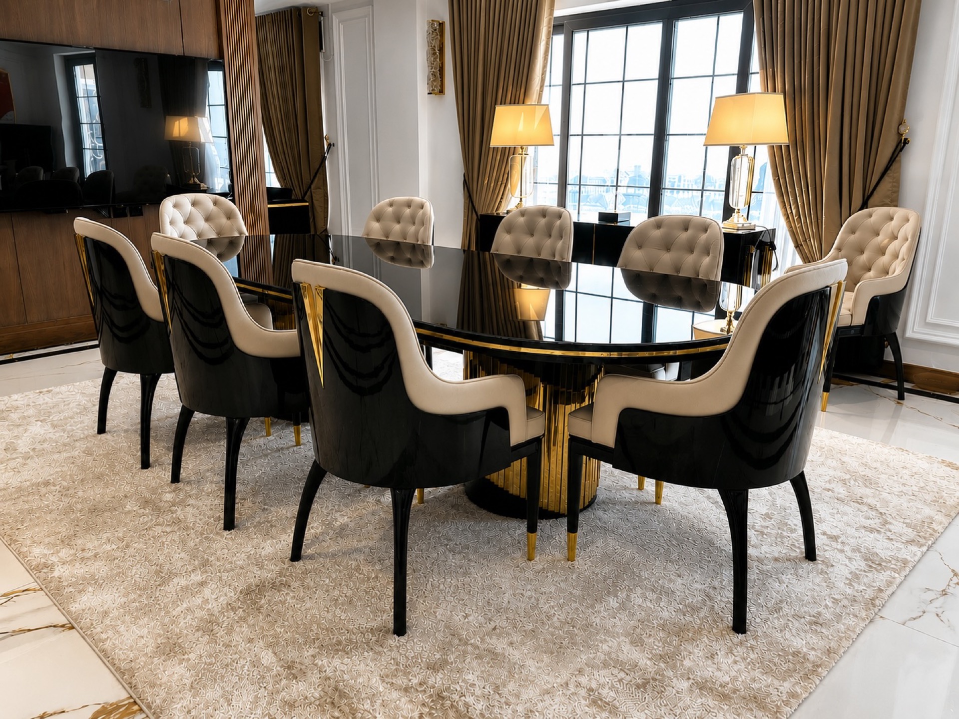Luxury Modern Dining Table